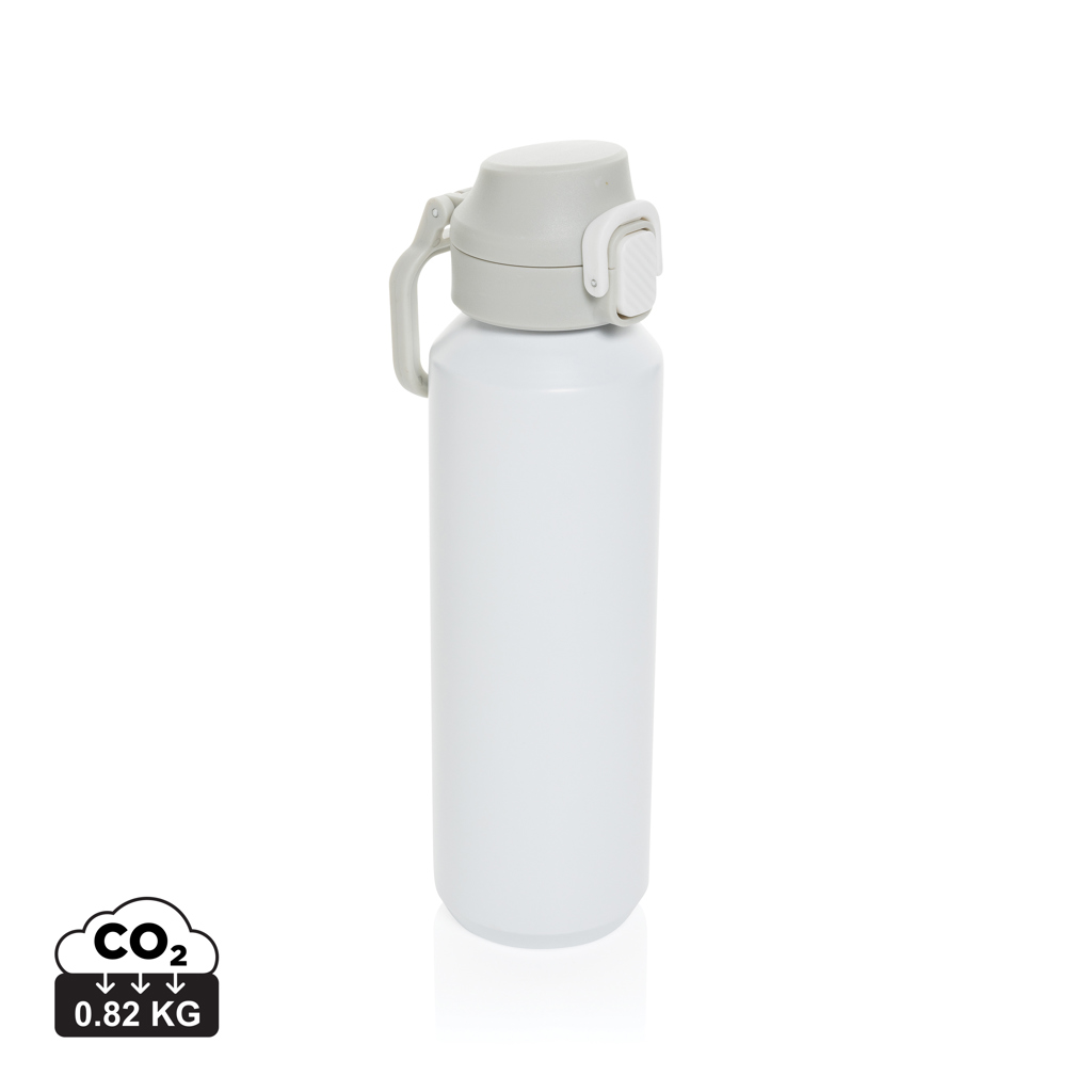 Via RCS Re-Steel Sportflasche mit Verschluss, 600ml