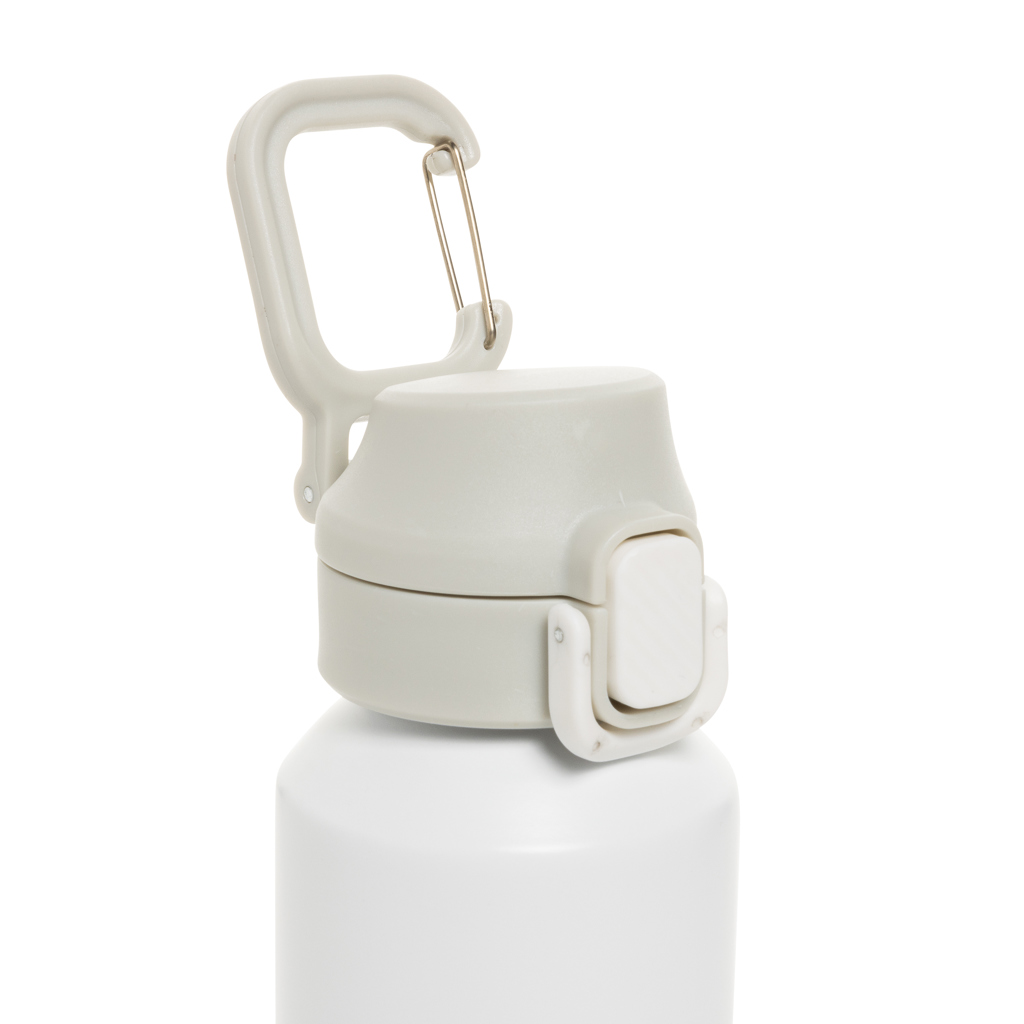 Via RCS Re-Steel Sportflasche mit Verschluss, 600ml