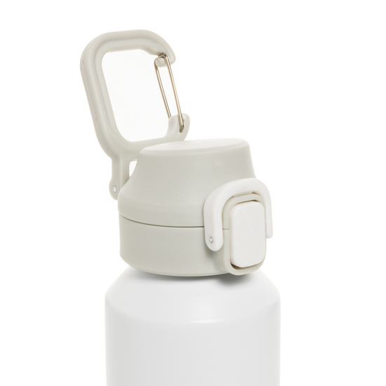 Via RCS Re-Steel Sportflasche mit Verschluss, 600ml