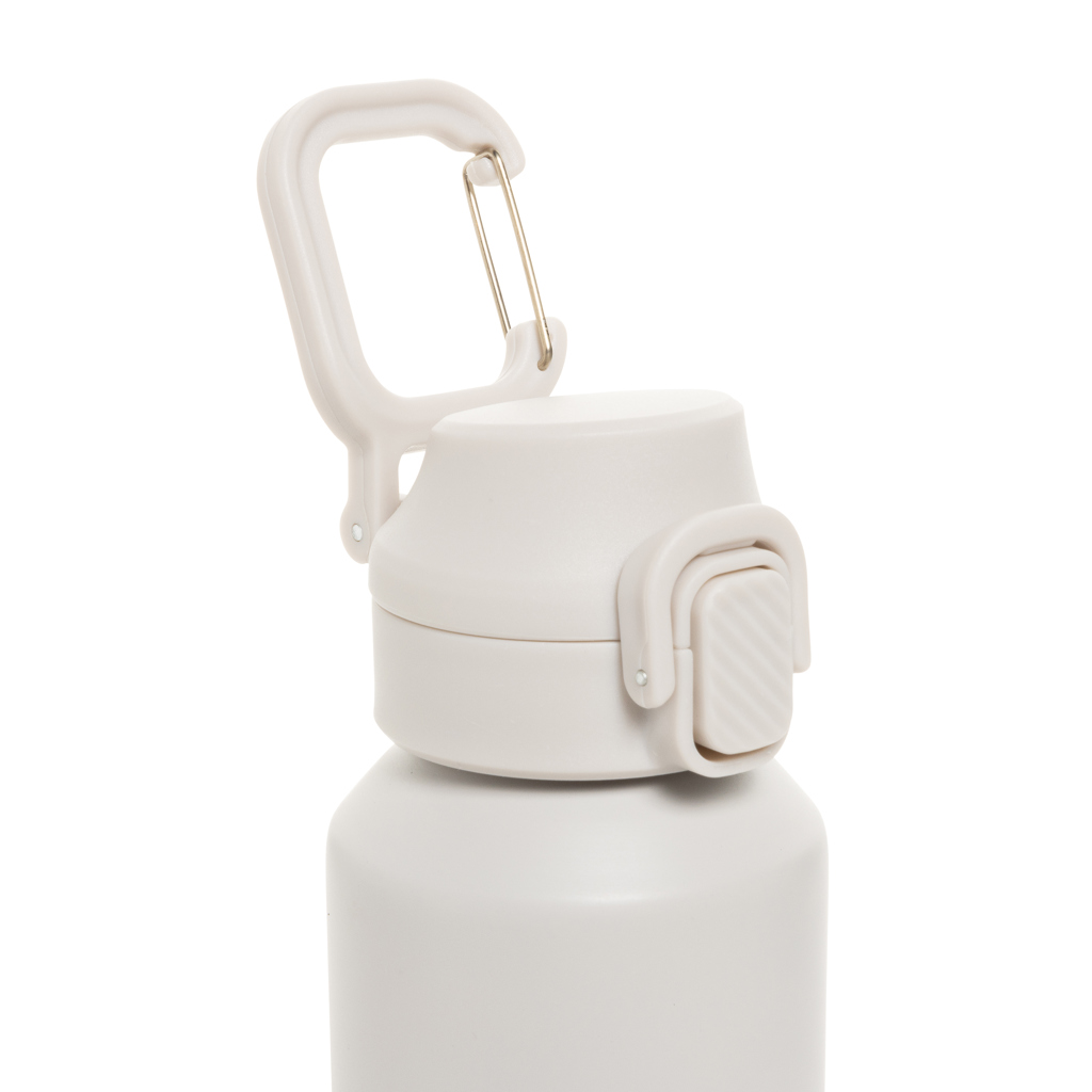 Via RCS Re-Steel Sportflasche mit Verschluss, 600ml