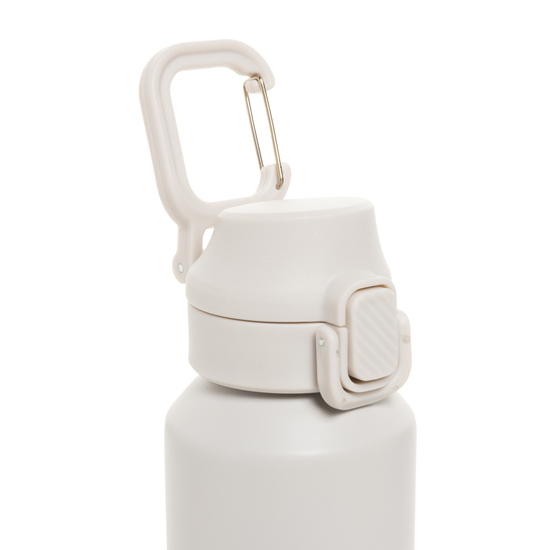 Via RCS Re-Steel Sportflasche mit Verschluss, 600ml