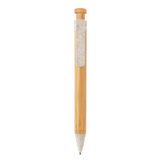 Bambus Stift mit Wheatstraw-Clip