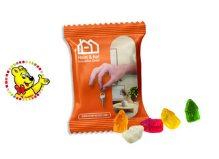 HARIBO Standardformen Werbetüte, Inhalt: HARIBO Häuser ca. 10 g
