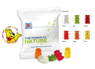 HARIBO Goldbären Werbetüte, Inhalt: HARIBO Goldbären ca. 20 g