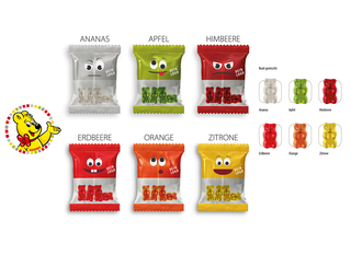HARIBO Goldbären - Spezial Werbetüte, Inhalt: HARIBO Goldbären - Spezial Himbeere