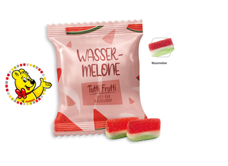 HARIBO Wassermelonen Werbetüte, Inhalt: HARIBO Wassermelonen ca. 14 g