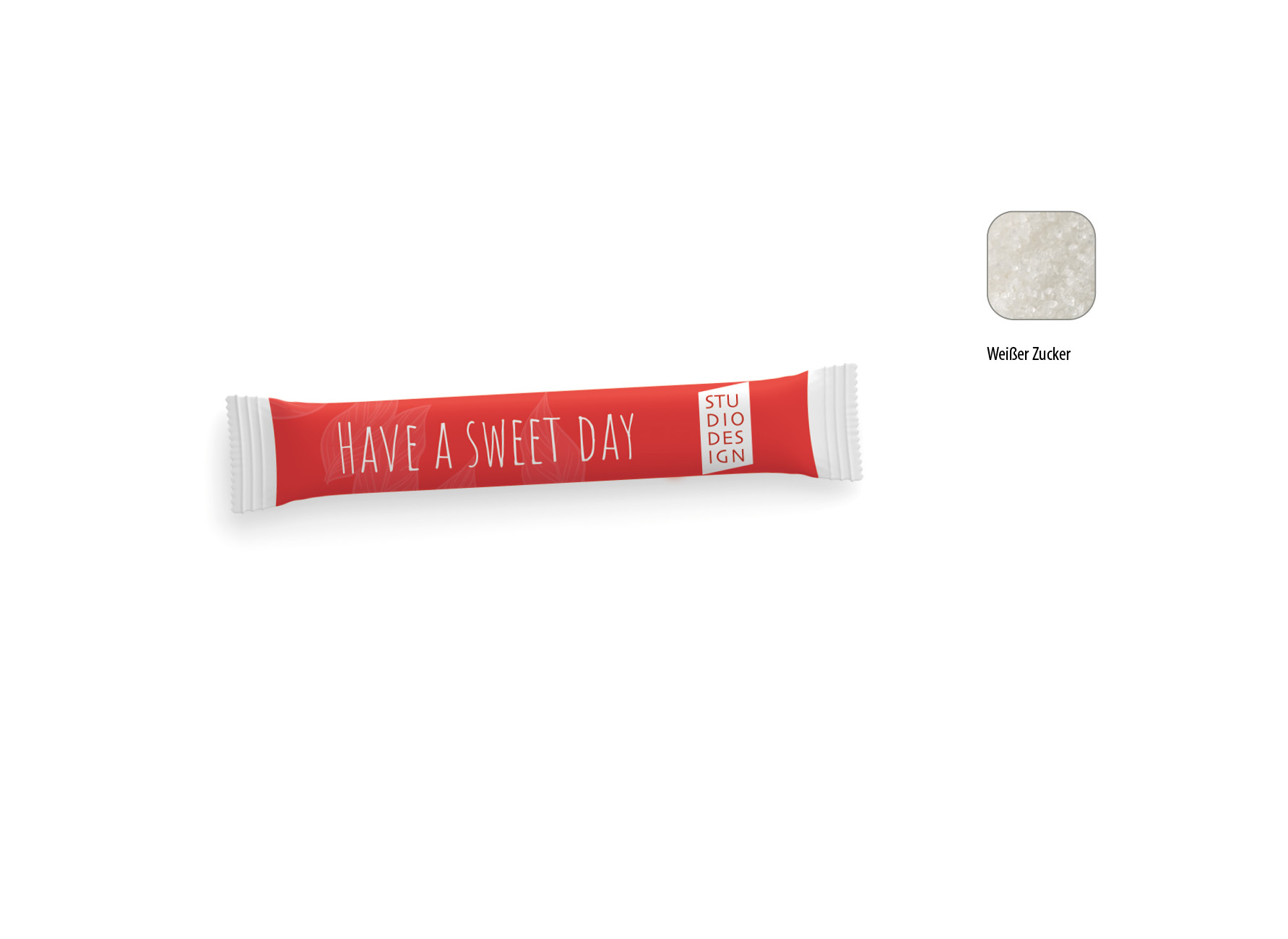 Zucker Stick King Size, Inhalt: Zucker weiß ca. 3,6 g