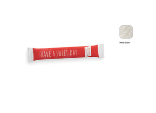 Zucker Stick King Size, Inhalt: Zucker weiß ca. 3,6 g