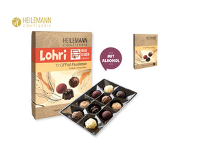 Heilemann Trüffel Auslese im Schuber, Inhalt: Heilemann Trüffel Auslese ca. 125 g