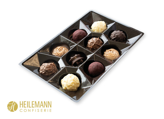 Heilemann Trüffel Auslese im Schuber, Inhalt: Heilemann Trüffel Auslese ca. 125 g