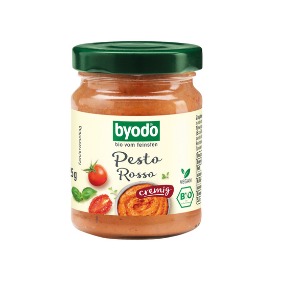 BIO Pesto im Werbekarton, Inhalt: Bio Pesto alla Genovese