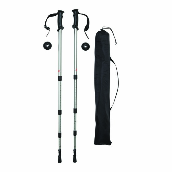 Ausziehbare Trekking-Stöcke FIT AND FUN 56-0606109