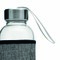 Glas-Trinkflasche TAKE JUTY