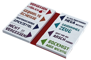 Papiermarker im Softumschlag