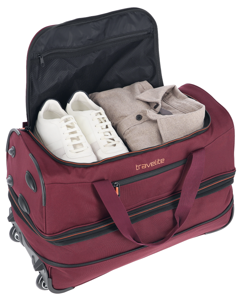 travelite BASICS Rollenreisetasche erweiterbar