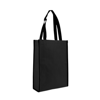 öko Krafttasche non-woven  DNW065 30 x 10 x 40 cm  schwarz kraft - non-woven schwarz
