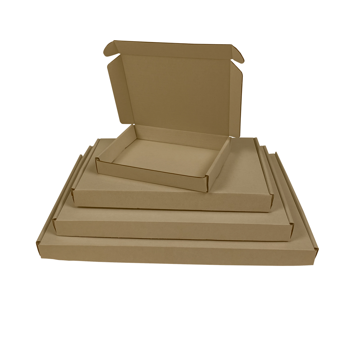 Versandkartonagen  VPD119 35 x 25 x 2,5 cm braun
