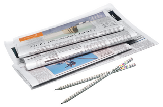 phil Zeitungsbleistift upcycling