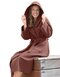 AR028 Robezz® Waffle Bathrobe With Hood