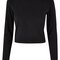 BY261 Build Your Brand Ladies Short Longsleeve Tee