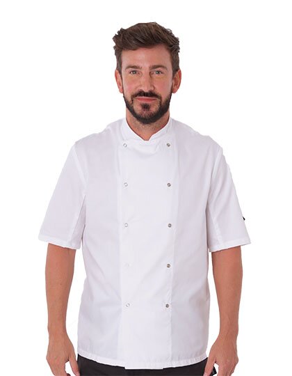 DL008S Short Sleeve Snap Stud Fastening Jacket