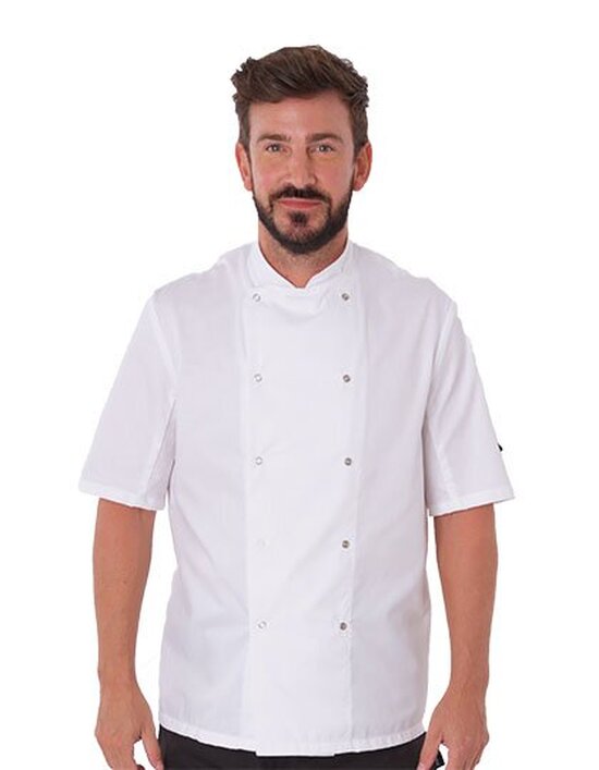 DL008S Short Sleeve Snap Stud Fastening Jacket