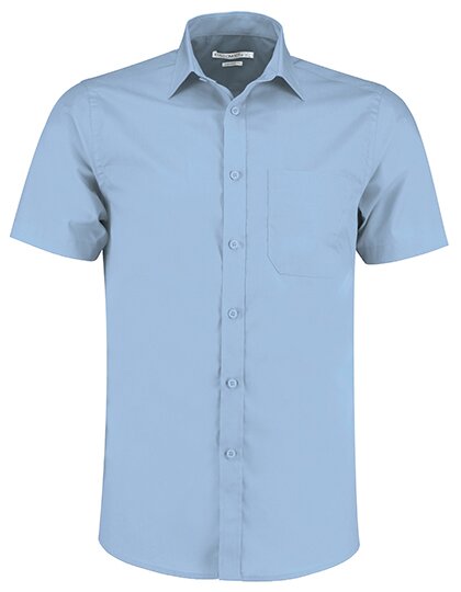 Tailored Fit Poplin Shirt Short Sleeve