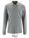 Men`s Long-Sleeve Piqué Polo Shirt Perfect