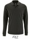 Men`s Long-Sleeve Piqué Polo Shirt Perfect