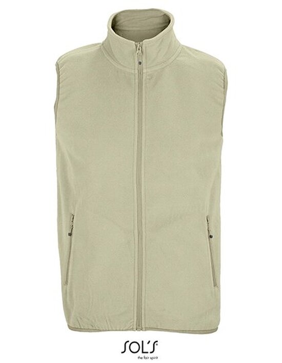 L03822 Unisex Factor Zipped Fleece Bodywarmer