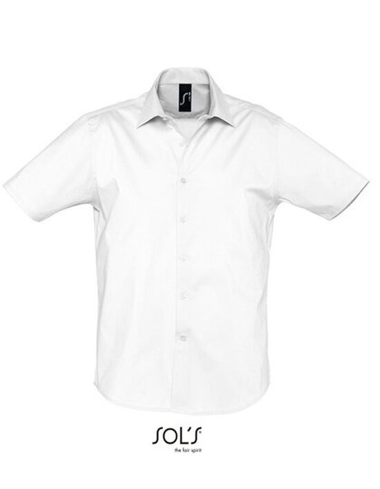 Men`s Stretch-Shirt Broadway Shortsleeve