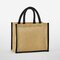 WM473 Westford Mill Natural Starched Jute Midi Bag