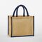 WM473 Westford Mill Natural Starched Jute Midi Bag