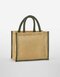 WM473 Westford Mill Natural Starched Jute Midi Bag