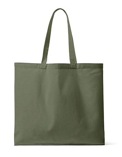 X1348 Halink Organic Canvas Carrier Bag Medium Long Handle London 02