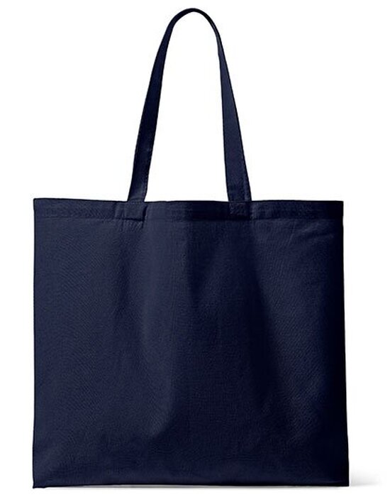 X1348 Halink Organic Canvas Carrier Bag Medium Long Handle London 02