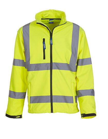 High Visibility 2 Bands & Braces Softshell Jacket