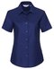 Ladies` Short Sleeve Classic Oxford Shirt